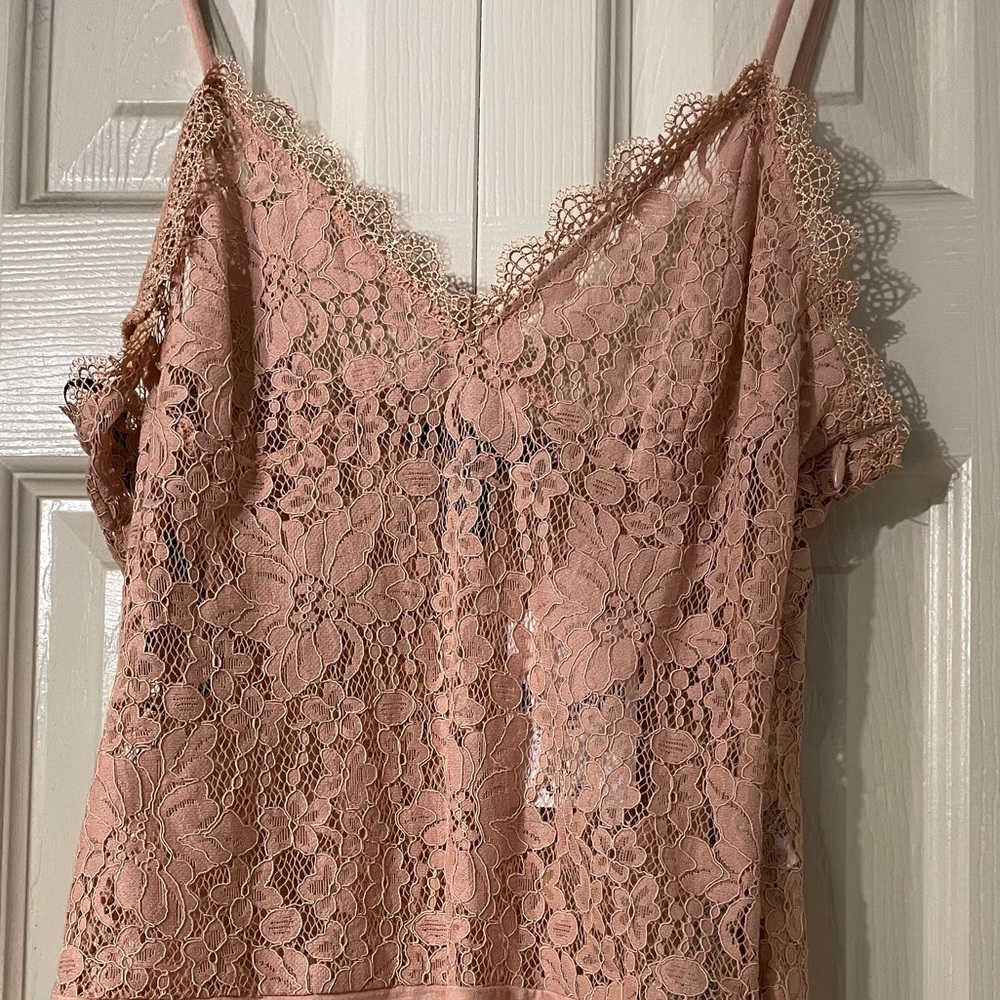 F21 lace bodysuit